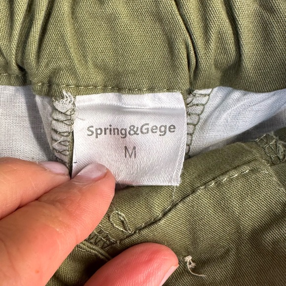 Spring&Gege boys shorts, arm green size M boys - Picture 2 of 3